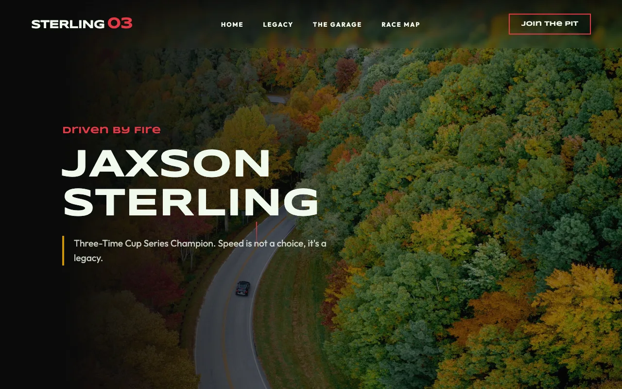 Jaxson Sterling 03 template preview